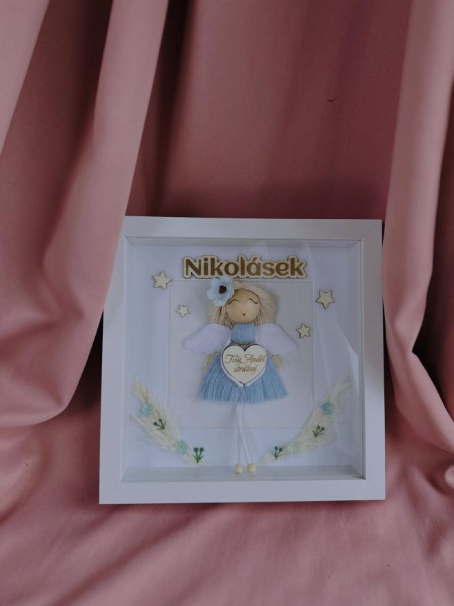 Tři ochranné Andělky pro tři sourozence k Vánocům 🥹🎁 Takové krásný dárky jim Ježíšek přinese 😍 Barvy laděný podle představ...